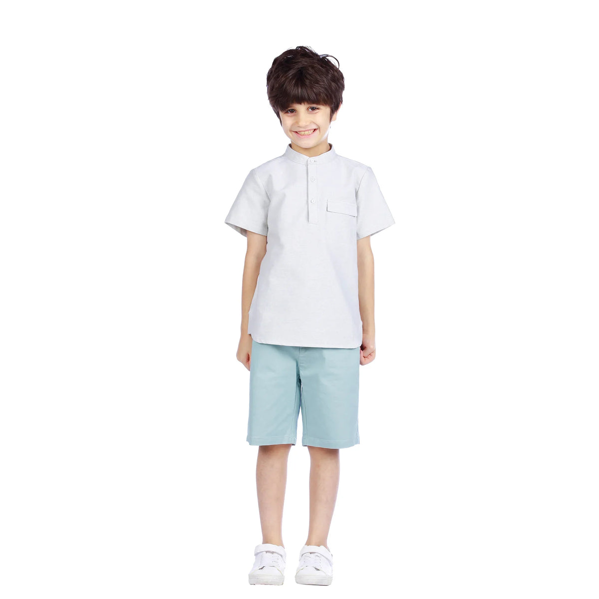 Plain Classic Blouse For Boys Image