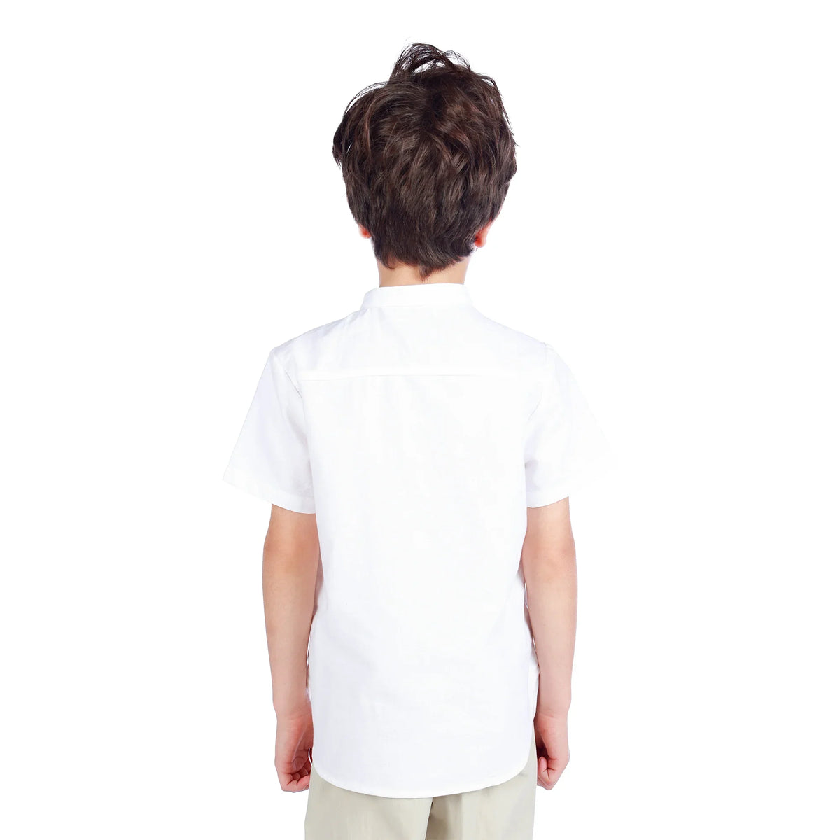 Plain Classic Blouse For Boys Image