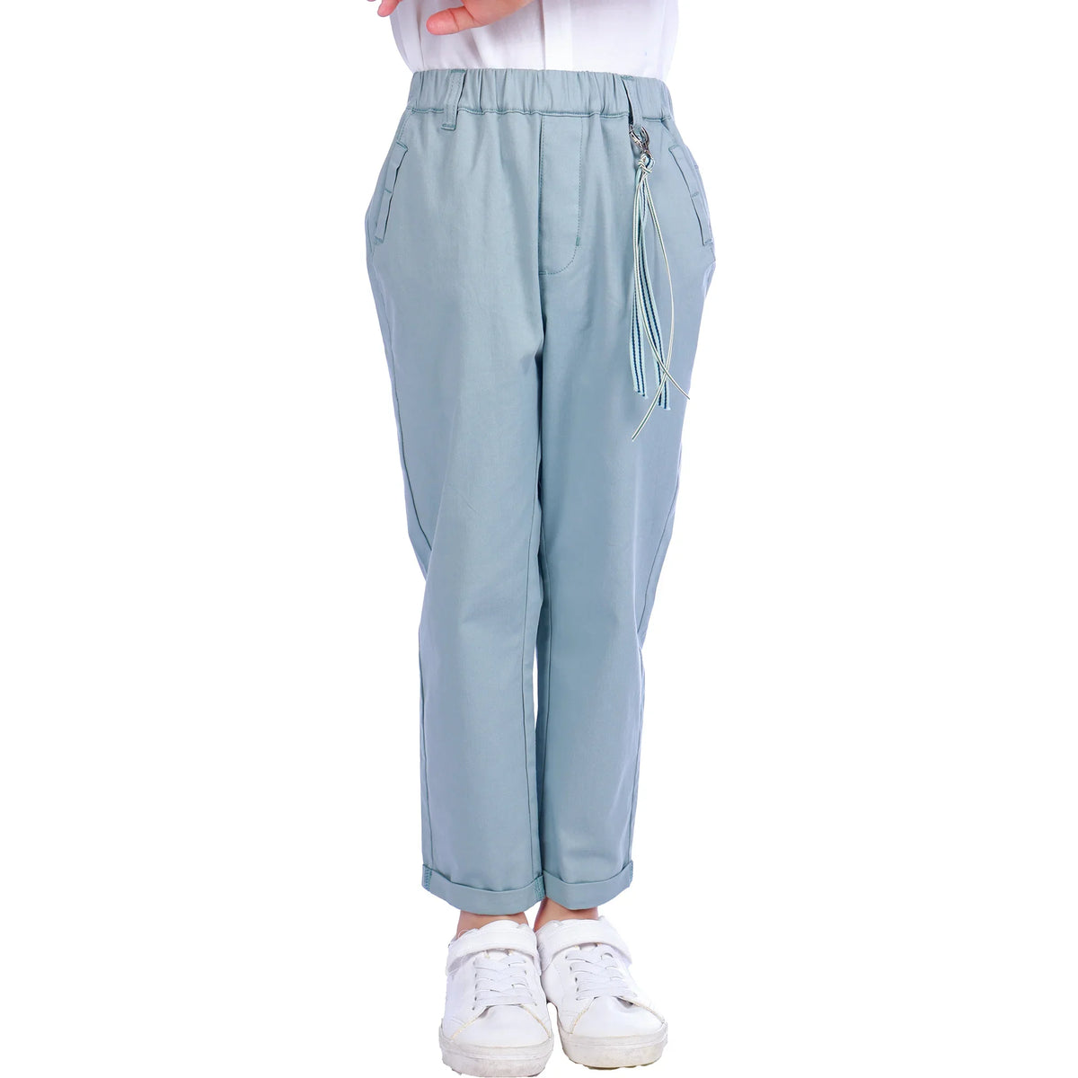 Ordinary Classic Pants For Boys Blue Green Image