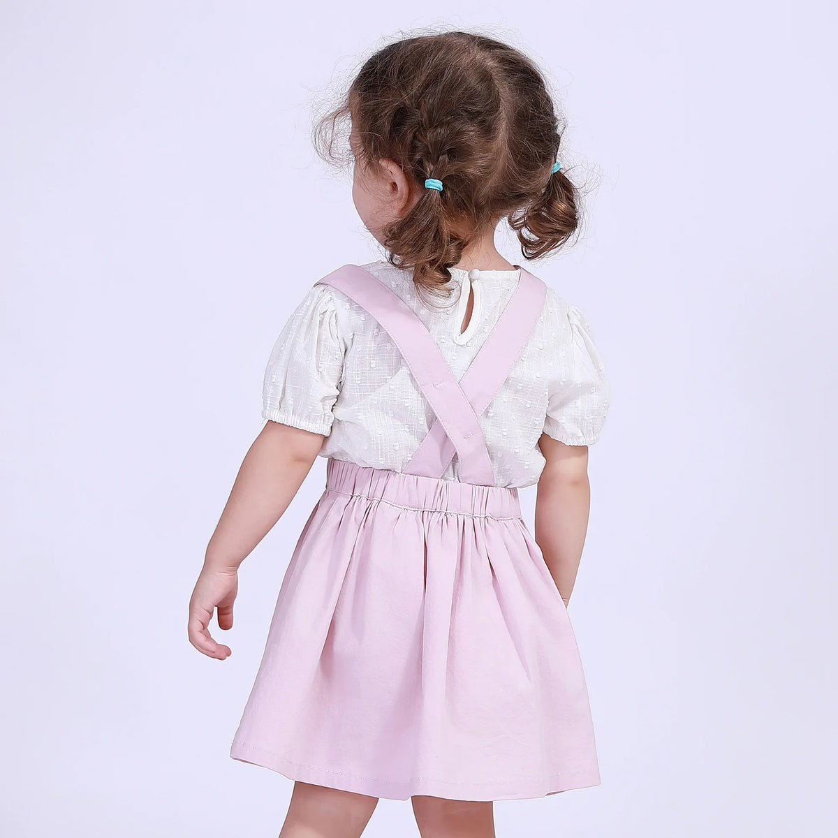 Jacquard Street Look Blouse For Baby Girl Image