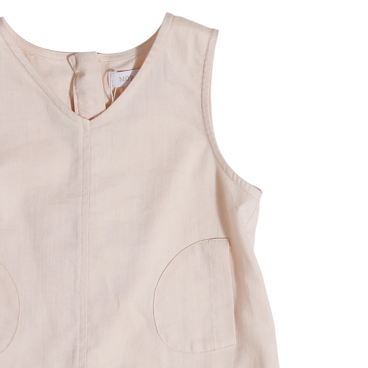 Plain Street Look Dress For Baby Girl