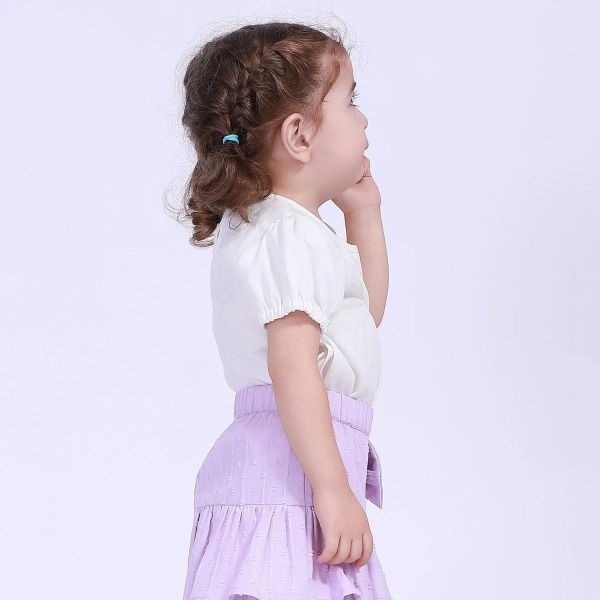 Floral Street Look Blouse For Baby Girl Image