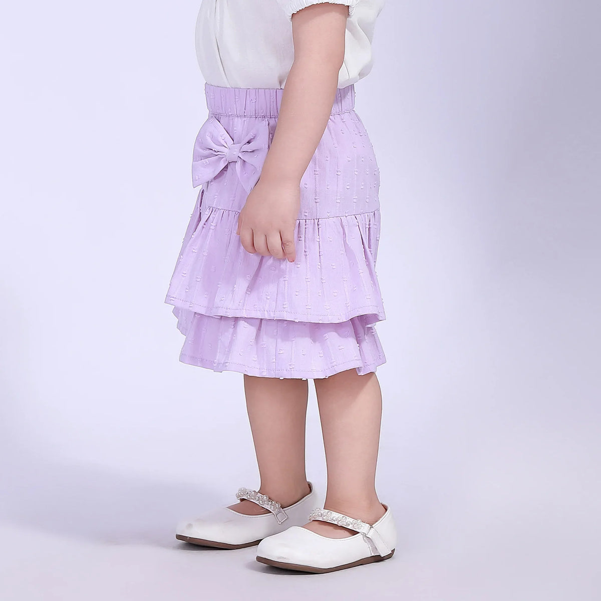 Wide-Leg Street Look Shorts For Baby Girl Image