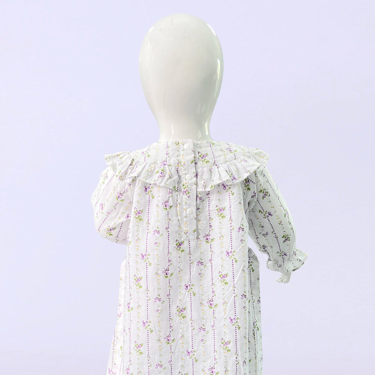 Floral Street Look Dress For Baby Girl