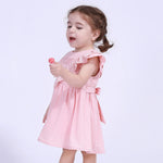 Jacquard Street Look Dress For Baby Girl Image