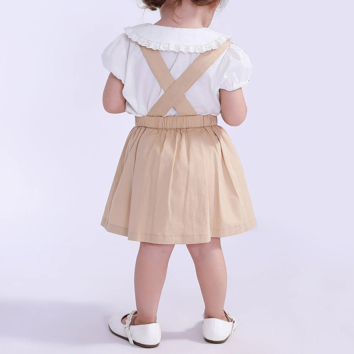 Embroidery Street Look Dress For Baby Girl