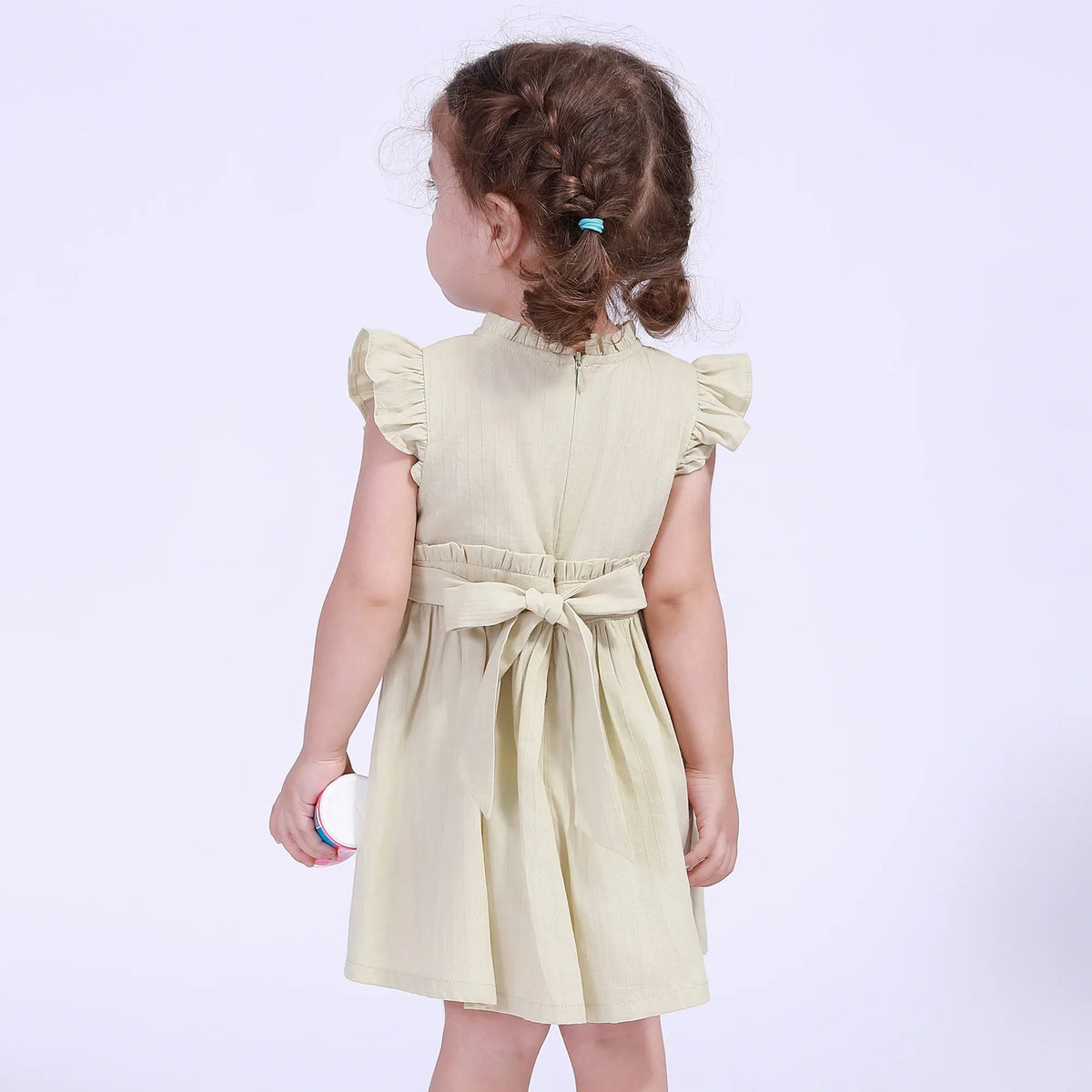 Laced Street Look Dress For Baby Girl