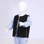 Embroidery Street Look Waistcoat For Baby Boy Image