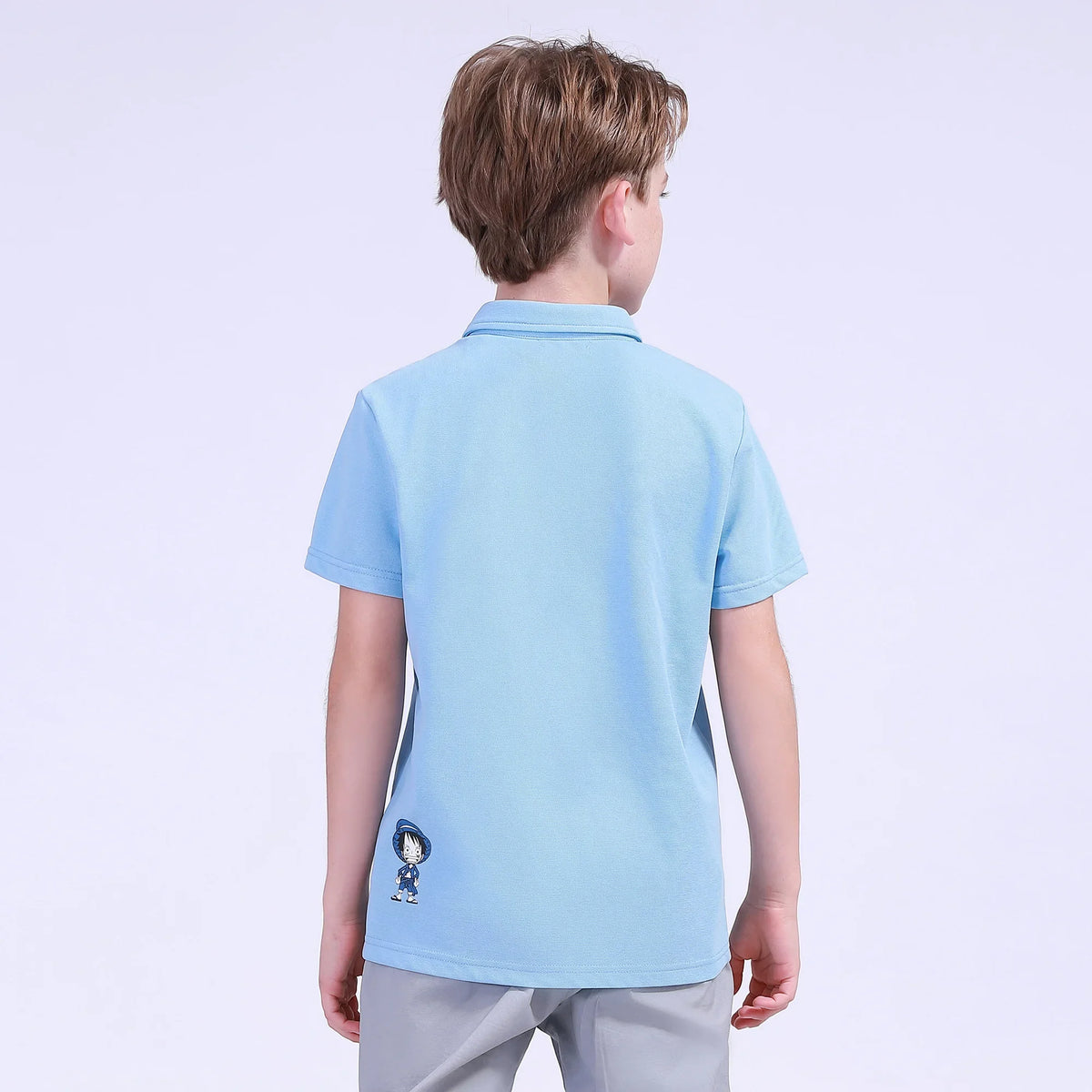 Embroidery Street Look Polo Shirt For Boys Image