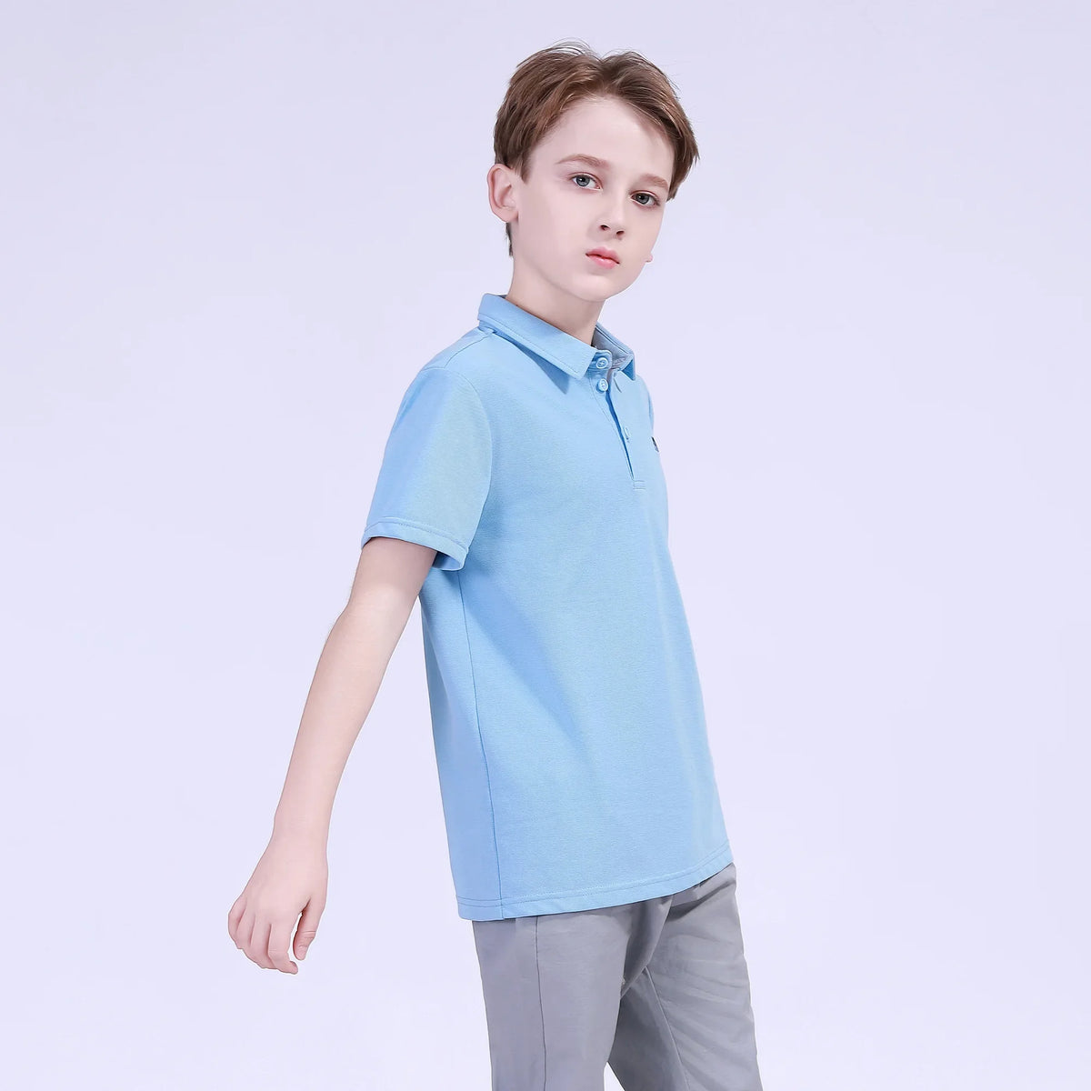 Embroidery Street Look Polo Shirt For Boys Image