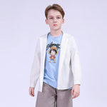 Off White Plain Street Look Shirt For Boys Image