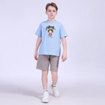 Printed Street Look T.Shirt For Boys Image