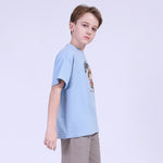 Printed Street Look T.Shirt For Boys Image