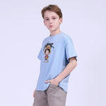 Printed Street Look T.Shirt For Boys Image