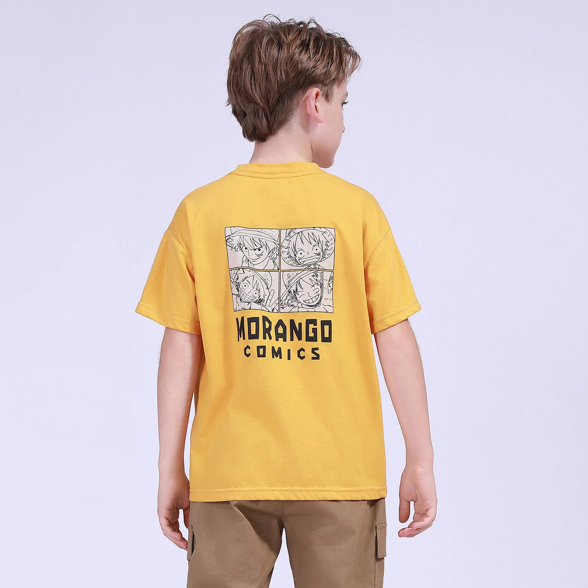 Printed Street Look T.Shirt For Boys Image