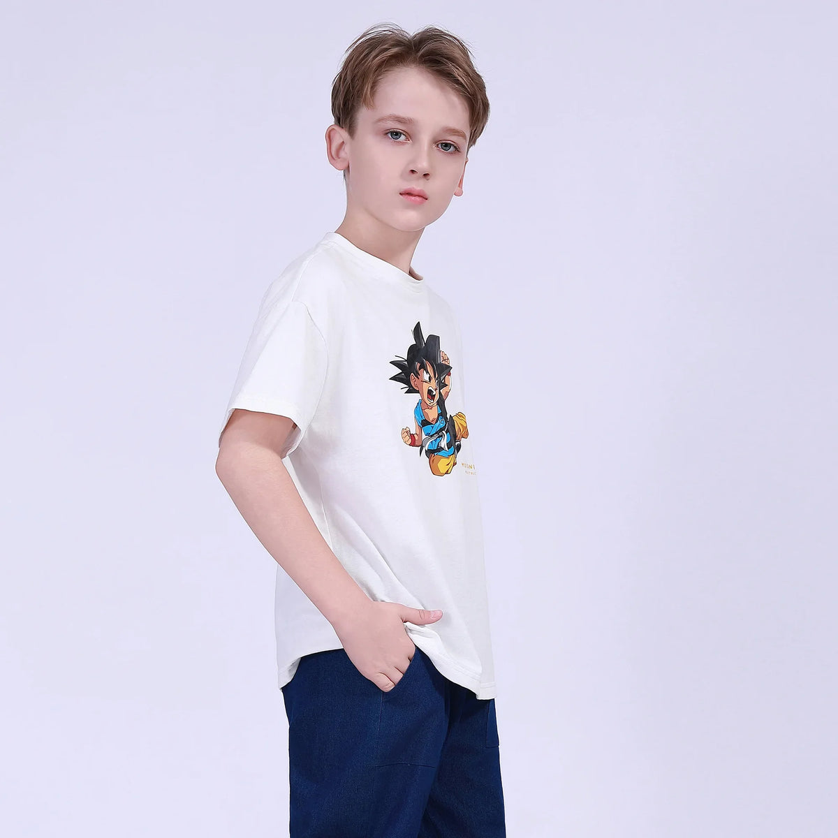 Printed Street Look T.Shirt For Boys Image