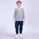 Ankle-Tied Street Look Pants For Boys Image