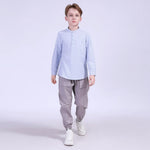 Ankle-Tied Street Look Pants For Boys Image