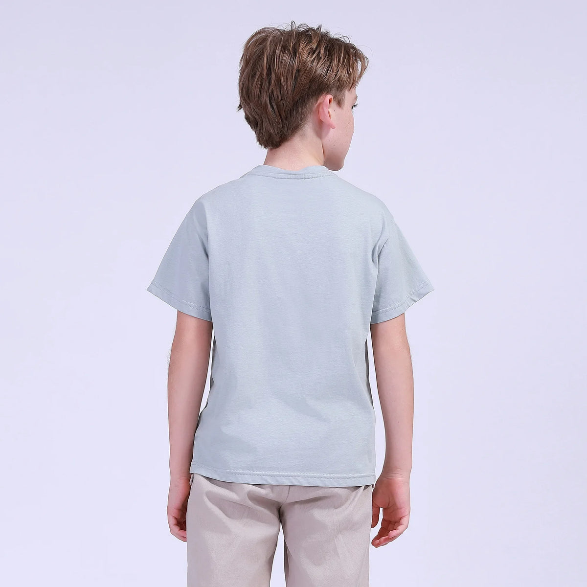 Embroidery Street Look T.Shirt For Boys Image