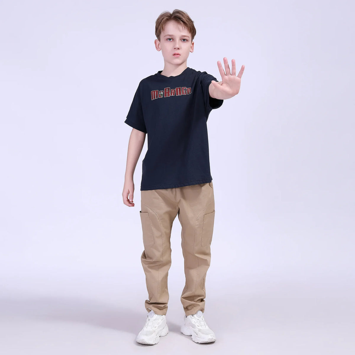 Printed Street Look T.Shirt For Boys Image