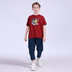 Printed Street Look T.Shirt For Boys Image