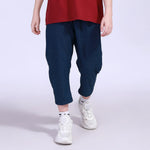 Navy Ordinary Street Look Pants For Boys Image