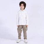 Plain Street Look Shirt For Boys Image