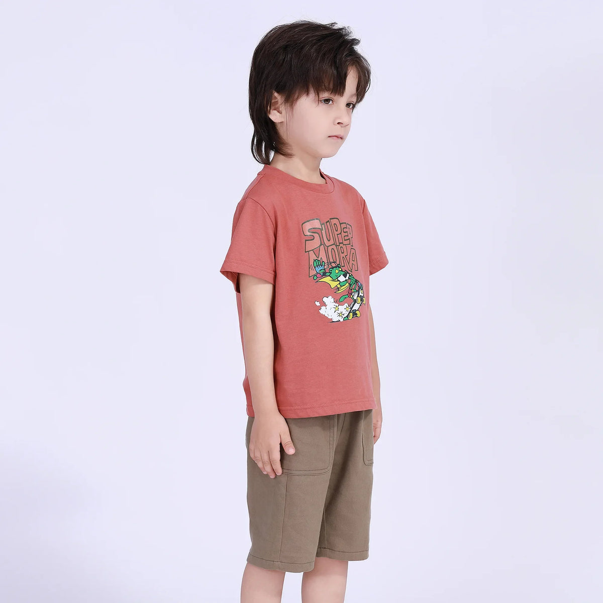 Printed Street Look T.Shirt For Boys Image