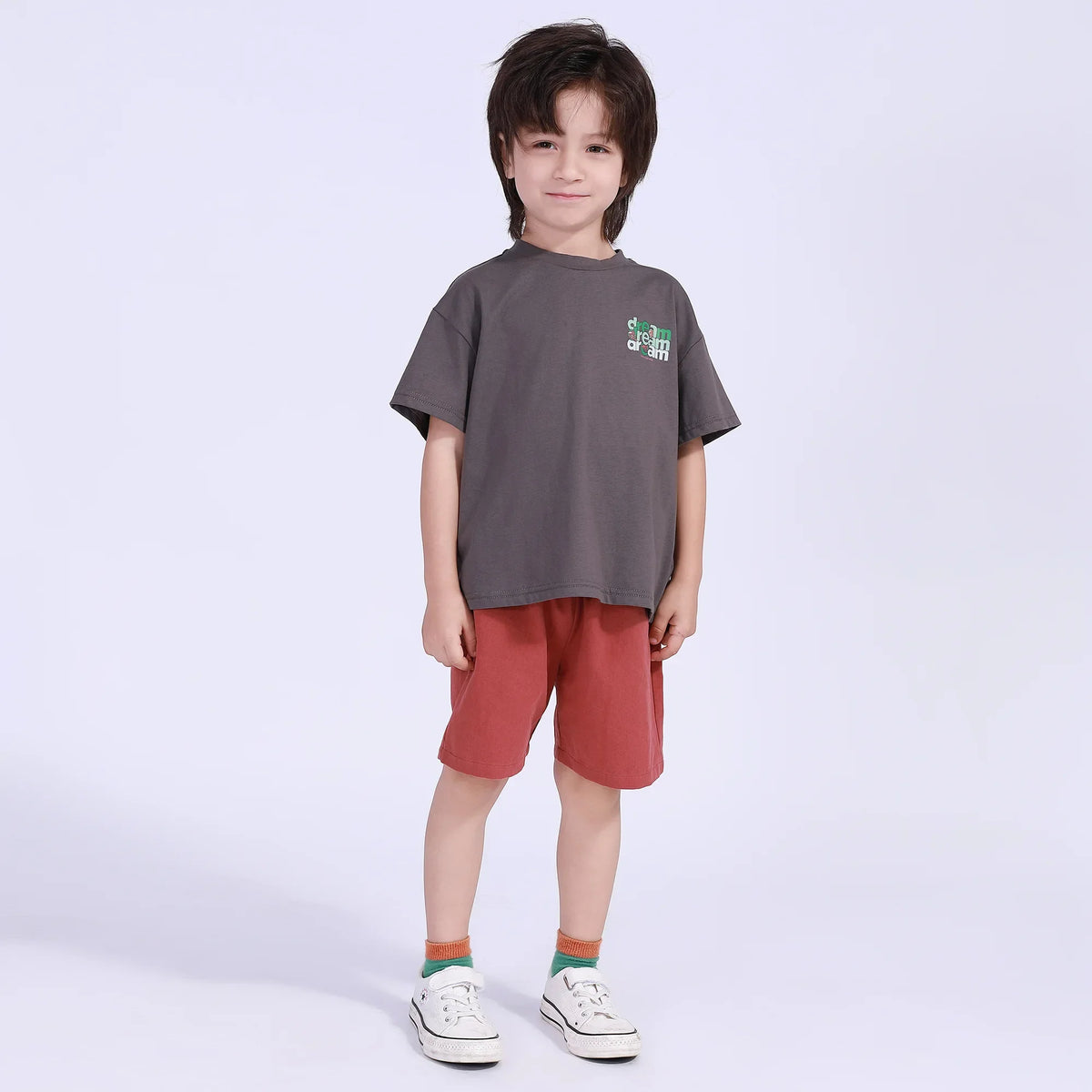 Printed Street Look T.Shirt For Boys Image