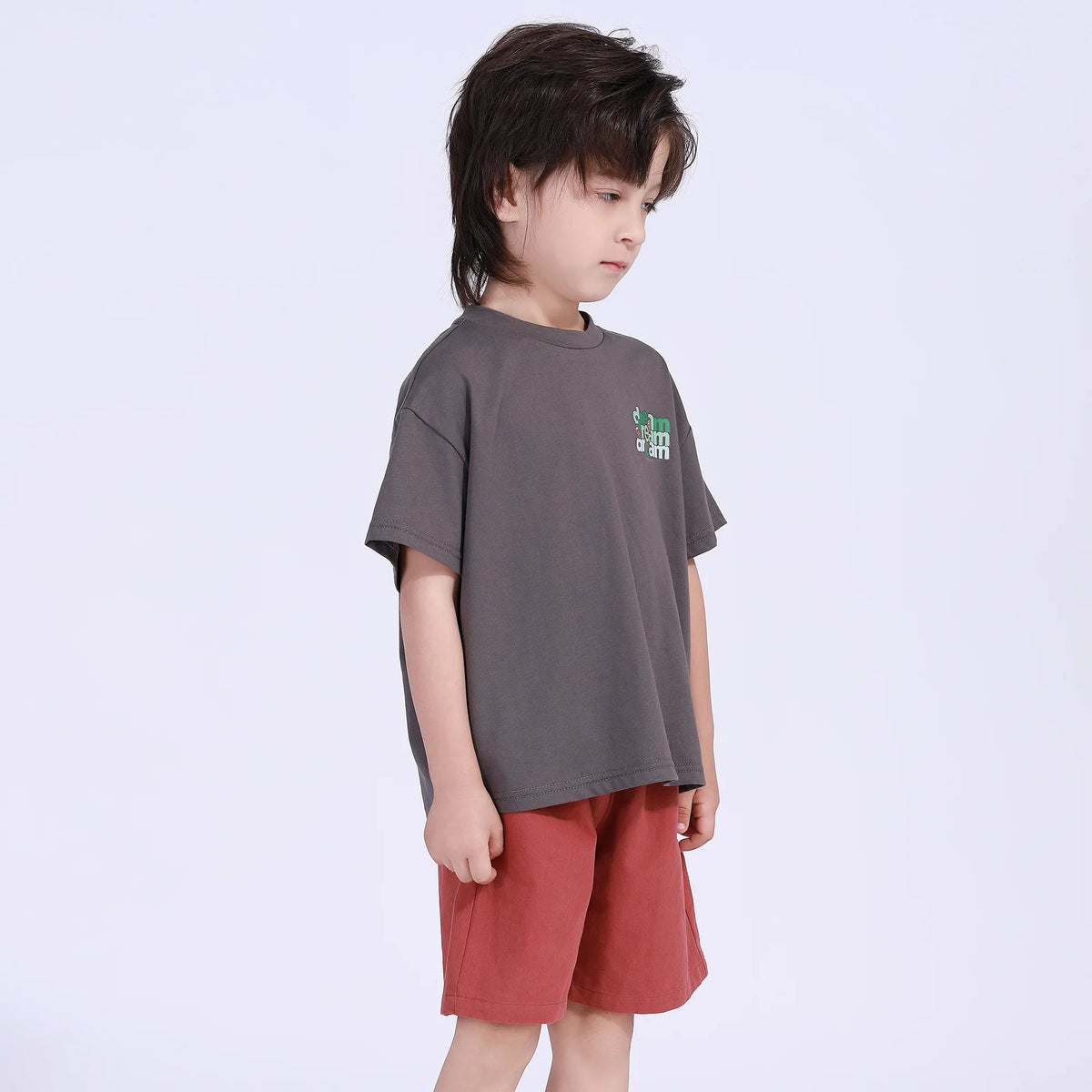 Printed Street Look T.Shirt For Boys Image