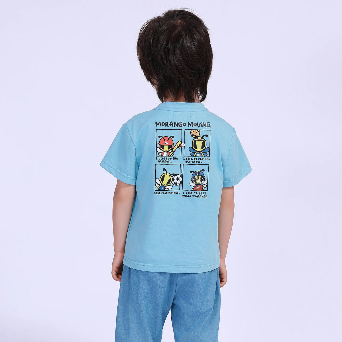 Printed Street Look T.Shirt For Boys Image