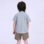 Checked Street Look Shirt For Boys Image