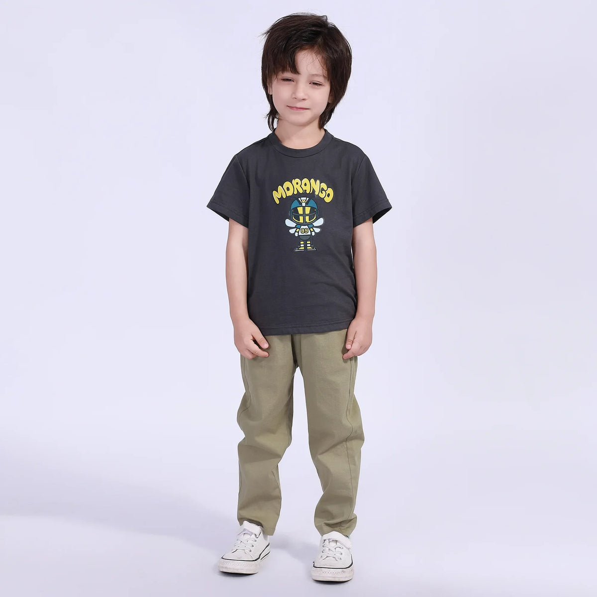 Printed Street Look T.Shirt For Boys Image