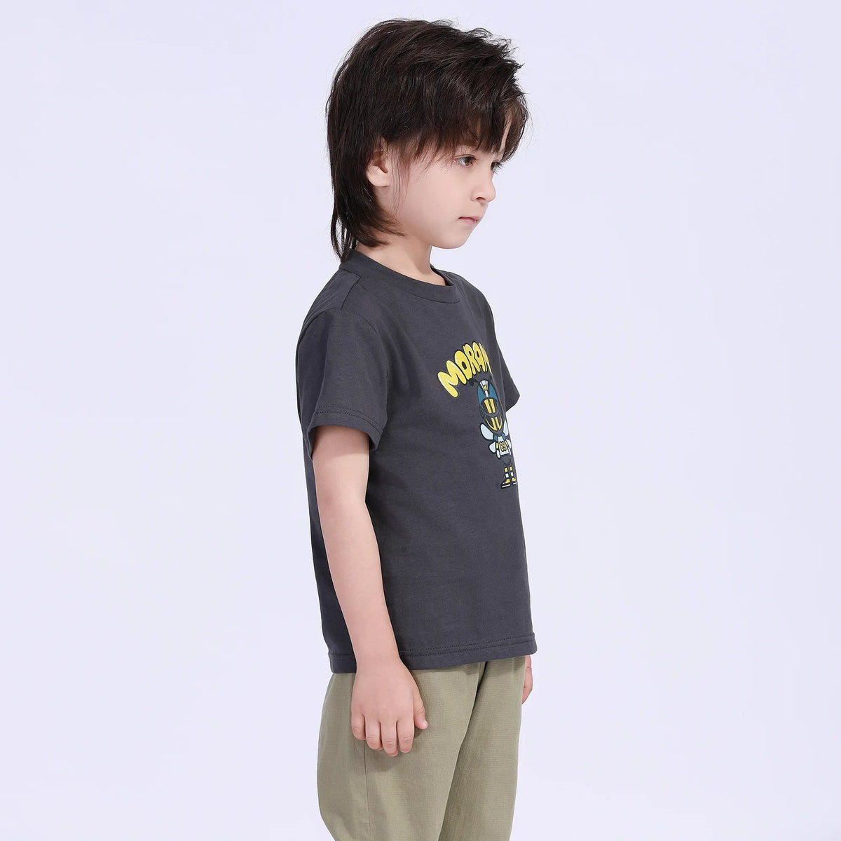 Printed Street Look T.Shirt For Boys Image