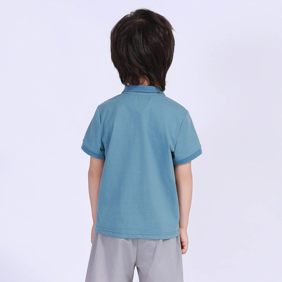 Embroidery Street Look Polo Shirt For Boys Image