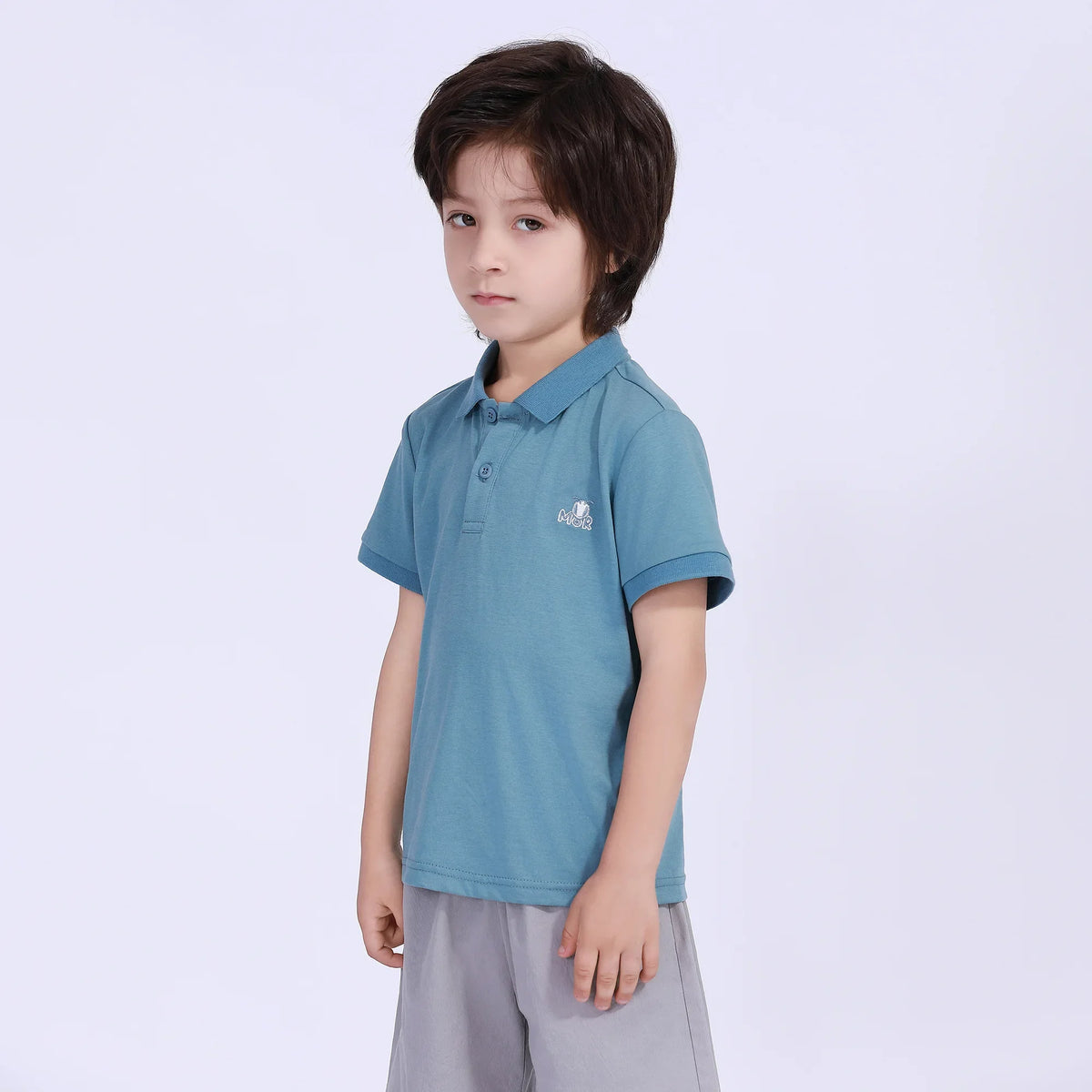 Embroidery Street Look Polo Shirt For Boys Image