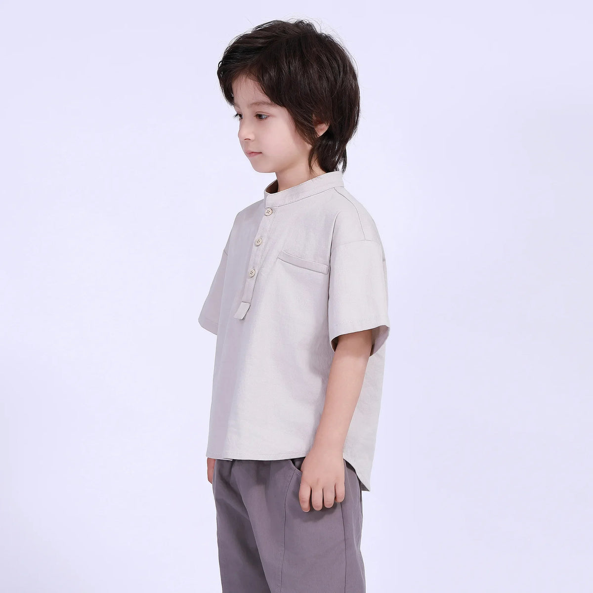 Embroidery Street Look Blouse For Boys Image