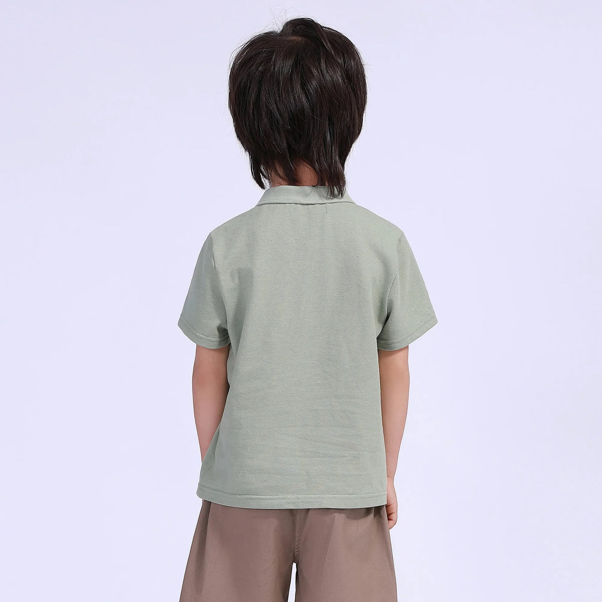 Embroidery Street Look Polo Shirt For Boys Image