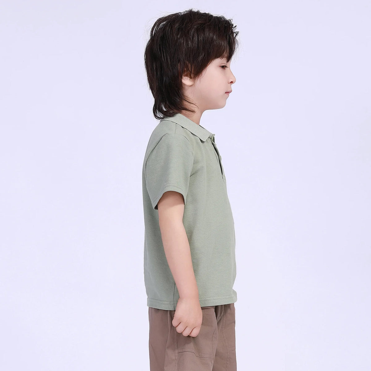 Embroidery Street Look Polo Shirt For Boys Image