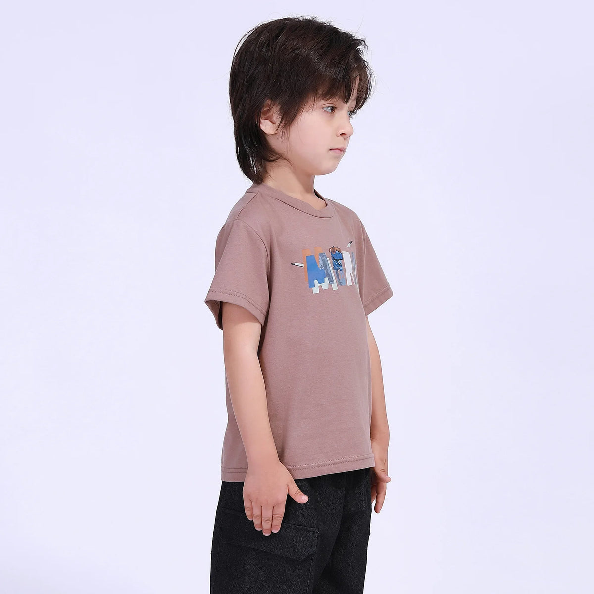 Printed Street Look T.Shirt For Boys Image