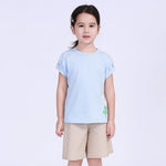 Khaki Ordinary Street Look Shorts For Girls Image
