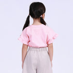 Floral Street Look T.Shirt For Girls Image