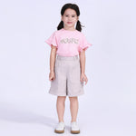 Floral Street Look T.Shirt For Girls Image
