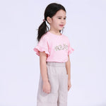 Floral Street Look T.Shirt For Girls Image