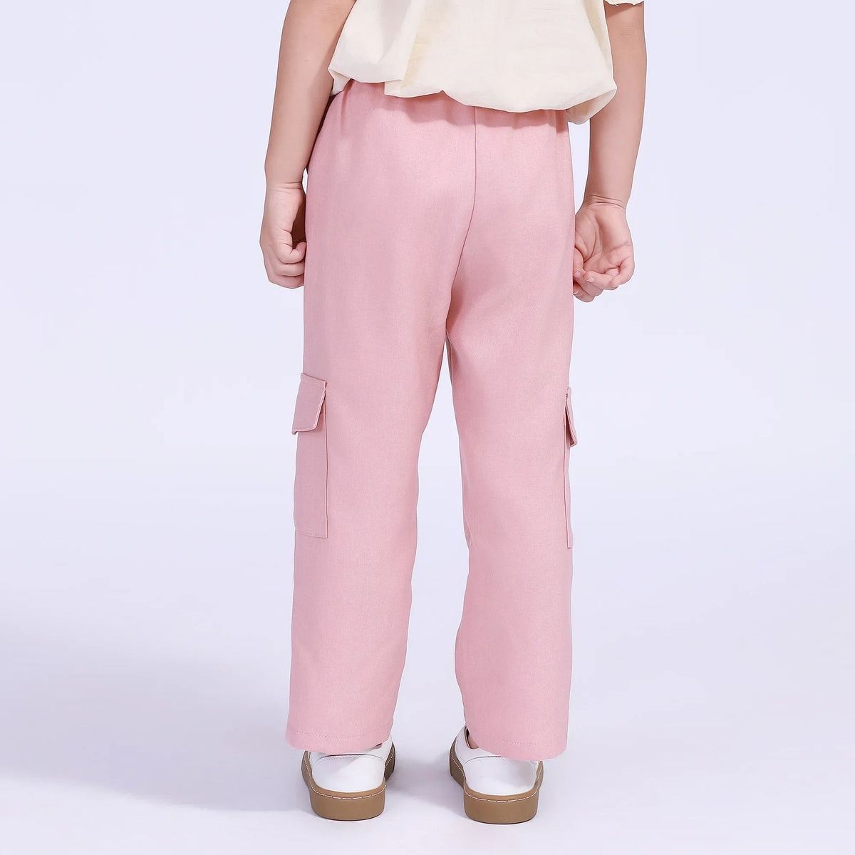 Straight-Leg Street Look Pants For Girls Image