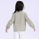 Checked Street Look Shirt For Girls Image
