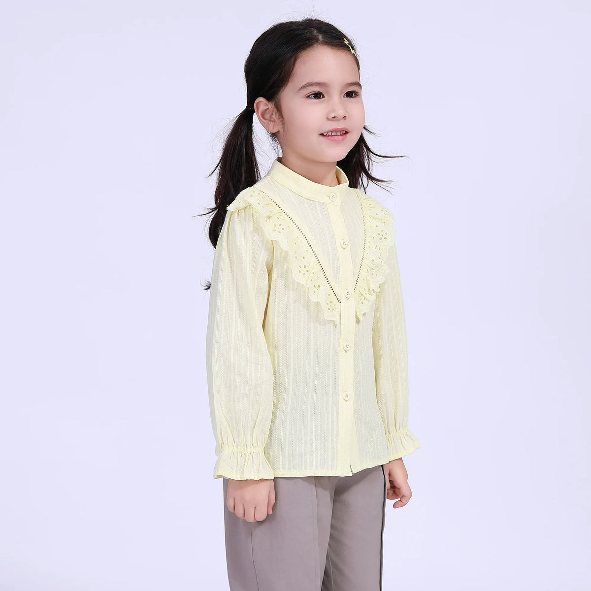 Laced Street Look Shirt For Girls Image