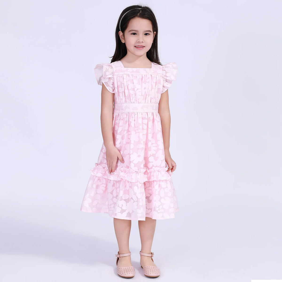 Floral Street Look Dress For Girls Image