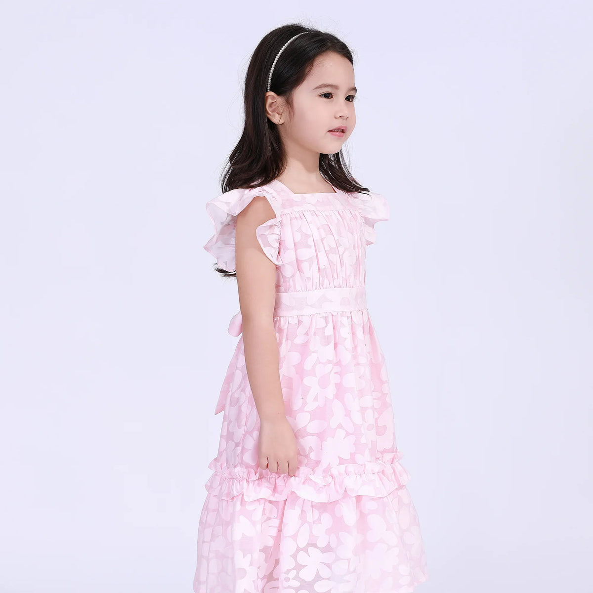 Floral Street Look Dress For Girls Image