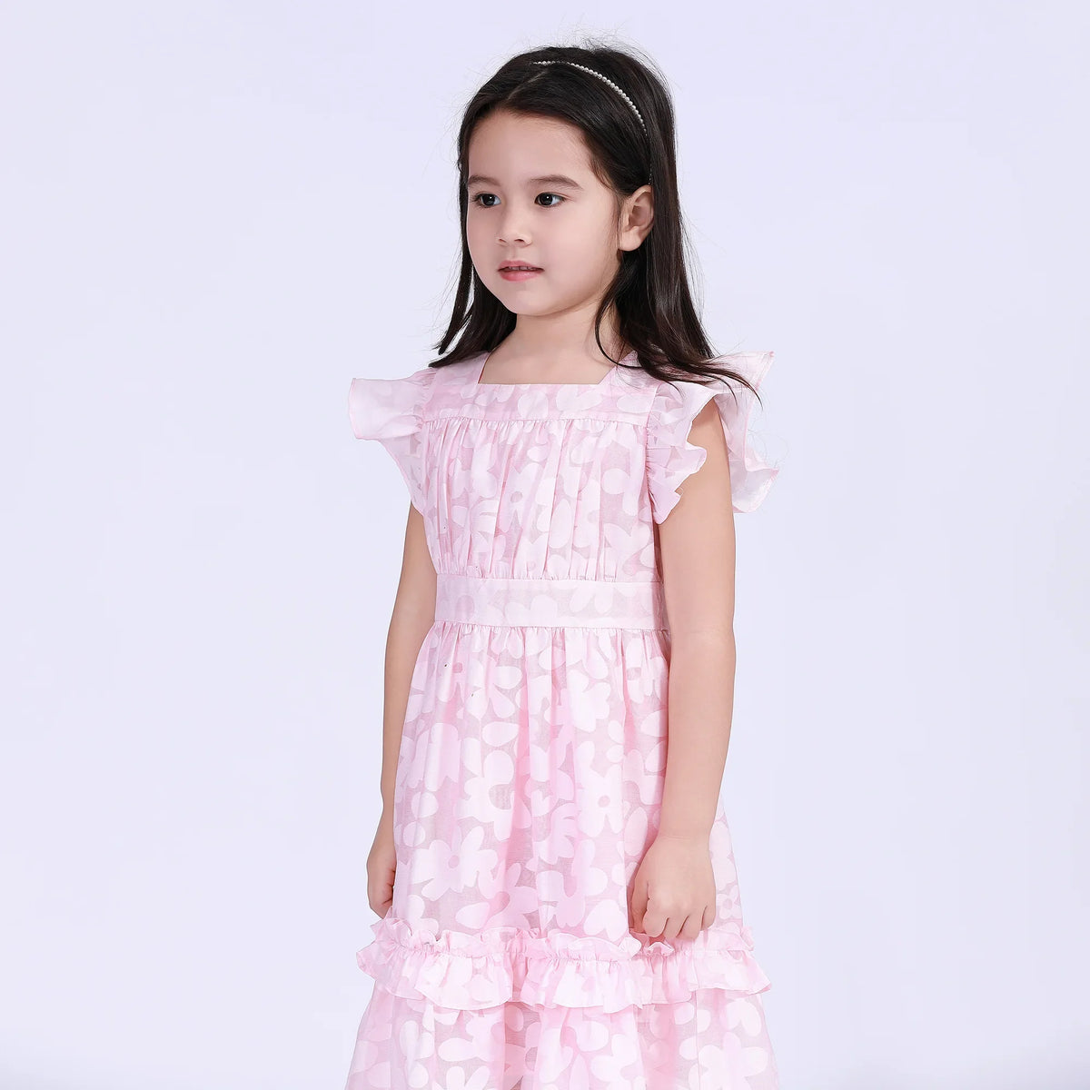 Floral Street Look Dress For Girls Image